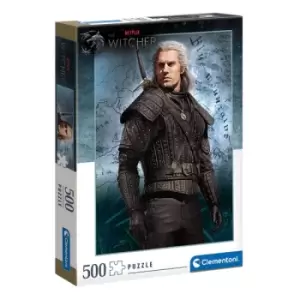Image of The Witcher Jigsaw Puzzle Geralt of Rivia (500 pieces)