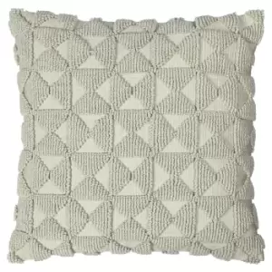 Image of Varma Geometric Cushion Taupe
