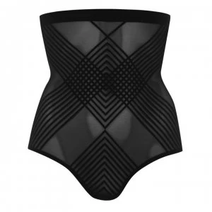 Image of Nancy Ganz Body Perfection High Waisted Brief - Black