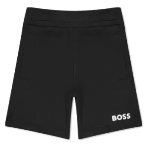 Image of Boss Boy's Logo Shorts - Black
