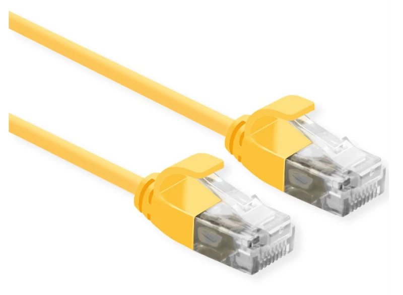 Image of ROLINE 21.15.3922 networking cable Yellow 0.5 m Cat6a U/UTP (UTP)