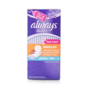 Image of Always Dailies Normal Pantyliners Fresh Scent