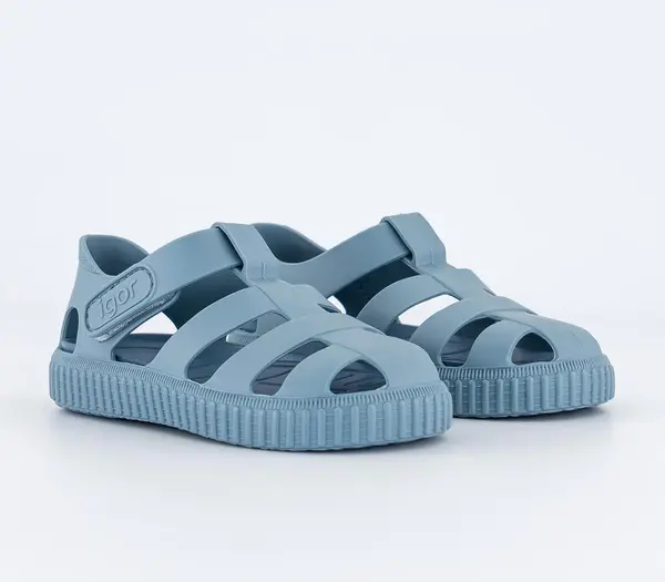 Image of Igor Kids Nico Sandals Oceano Blue, 9infant