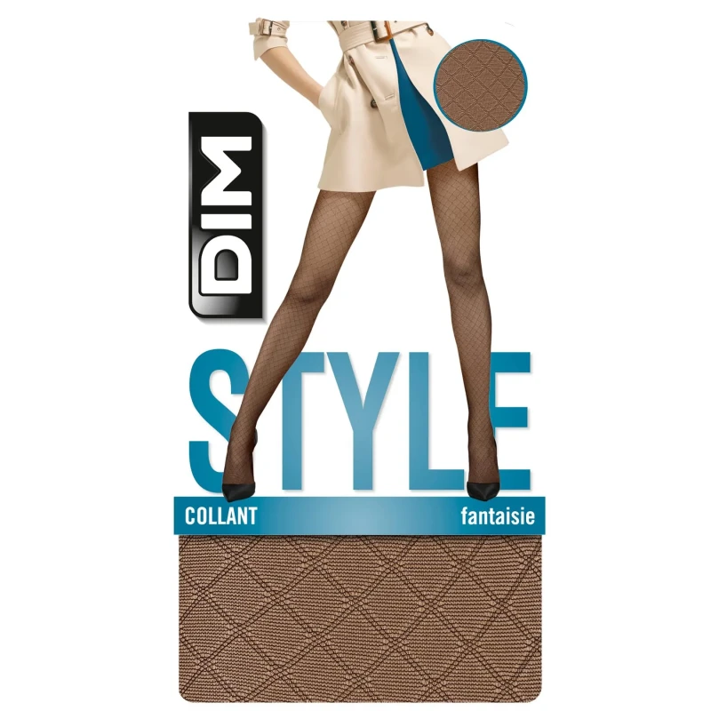 Image of Dim Womens tights DIM Style Noir Female Taille 3/4