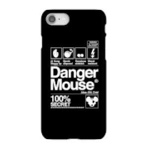 Image of Danger Mouse 100% Secret Phone Case for iPhone and Android - iPhone 8 - Snap Case - Gloss