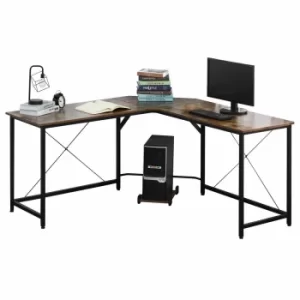 Image of Bella Industrial L-Shape Computer Desk, none