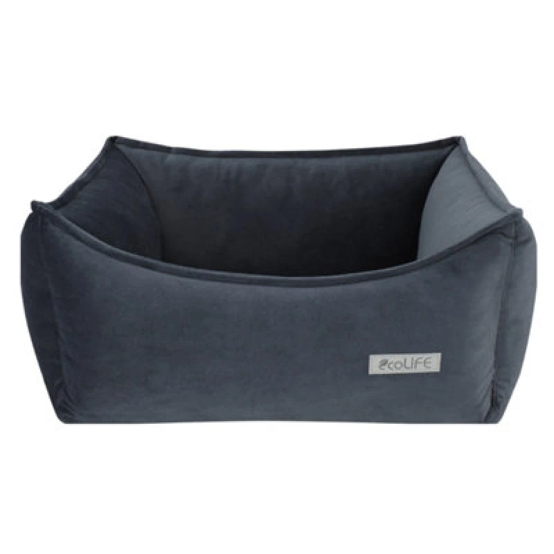 Image of Snug & Cosy Pets Snug And Cosy Eco Rectangle Charcoal Medium
