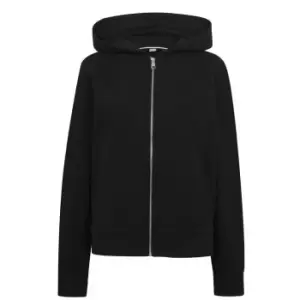 Image of Boss Emaya Zip Top Hoodie - Black
