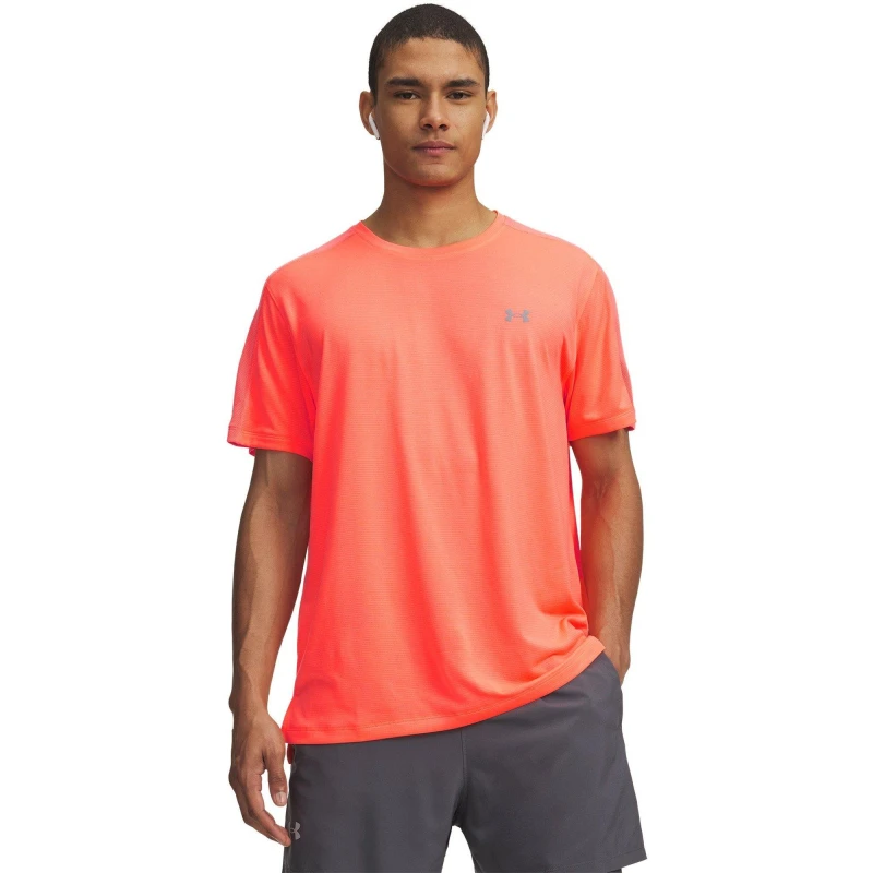 Image of Under Armour UA Velociti Ref SS Sn63 Tangerine/Refl male S