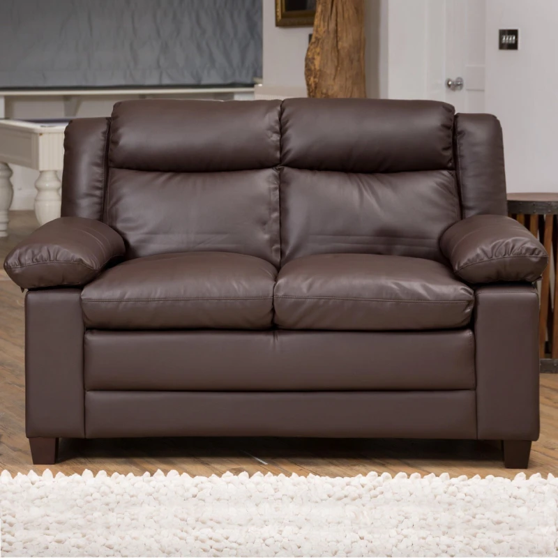 Image of Artemis Home Standish 2 Seat Sofa in Brown Brown Unisex