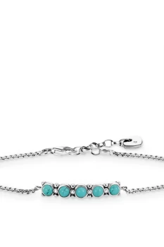 Image of Ladies Thomas Sabo Sterling Silver Glam & Soul Diamond Bracelet A0015-357-17-L19V