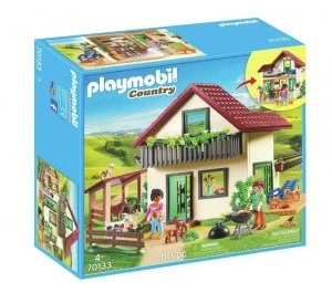 Image of Playmobil 70133 Country Modern Farmhouse Playset