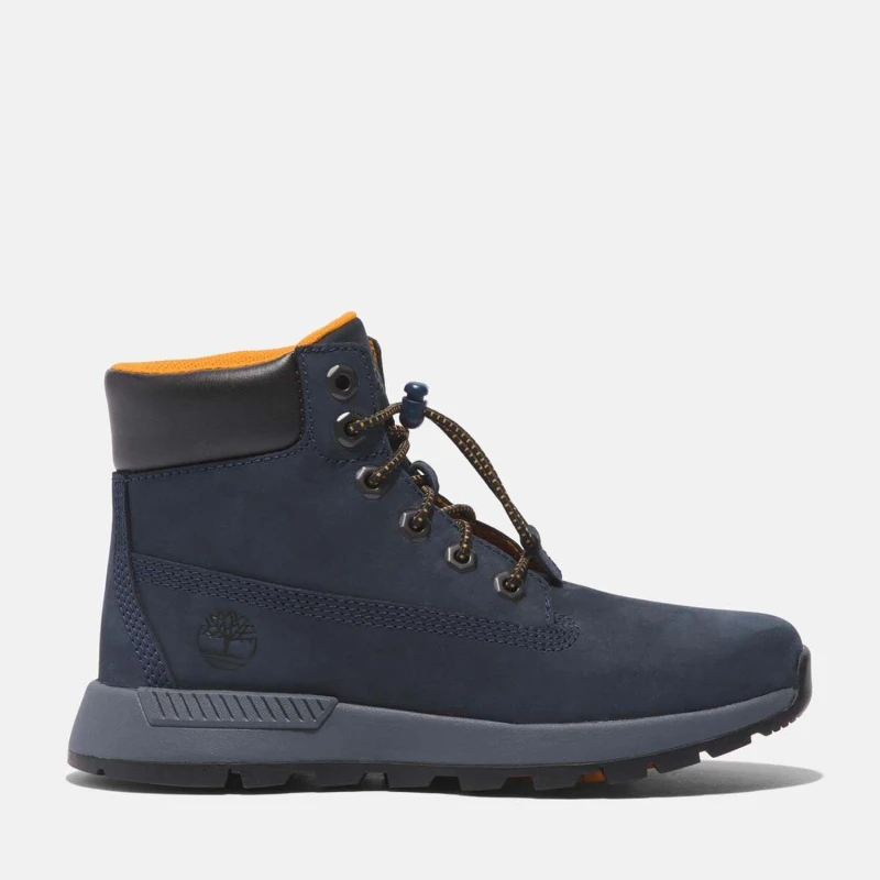 Image of Timberland - Killington Trekker Mid Lace-Up Trainer for Junior in Dark Blue, Size: 6.5