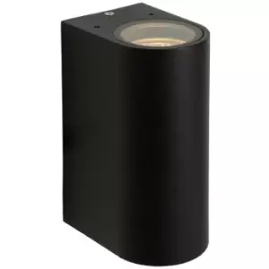 Image of Lucide Lighting - Lucide boogy - Up Down Wall Spotlight Outdoor - 2xGU10 - IP44 - Black