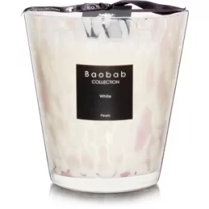 Image of Baobab Collection White Pearls Scented Candle 16cm