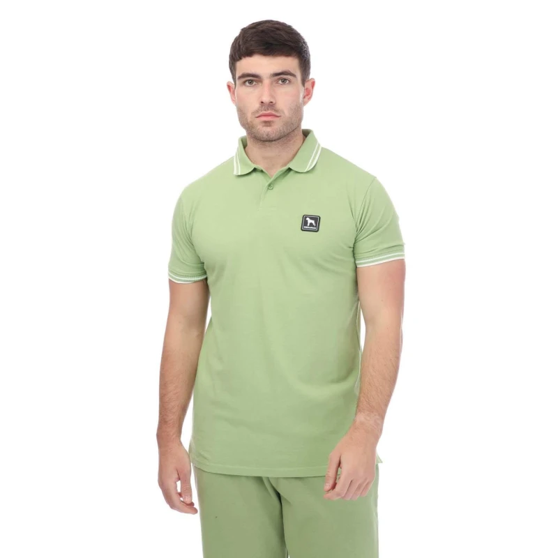 Image of One True Saxon Dixon Polo Shirt - Green Green S