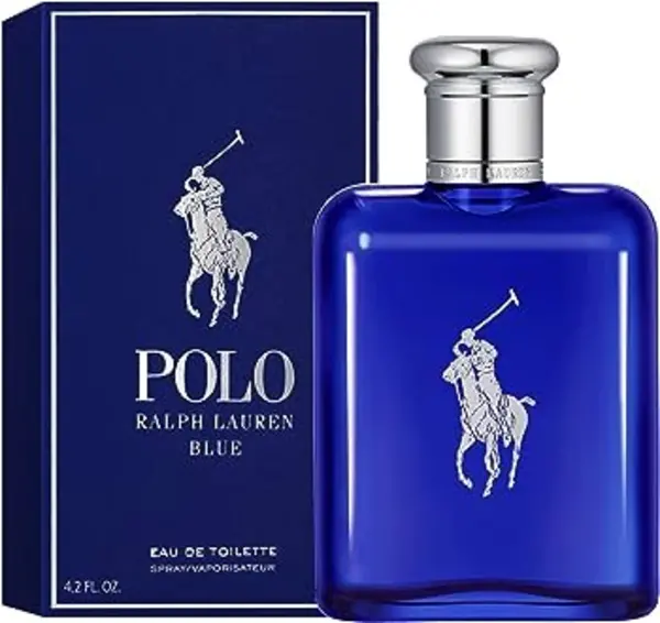 Image of Ralph Lauren Polo Blue Eau de Toilette For Him 125ml