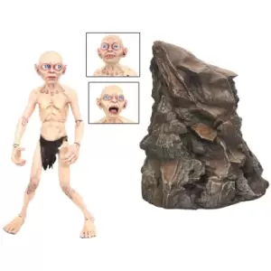 Image of Diamond Select Lord Of The Rings Deluxe Action Figure - Gollum