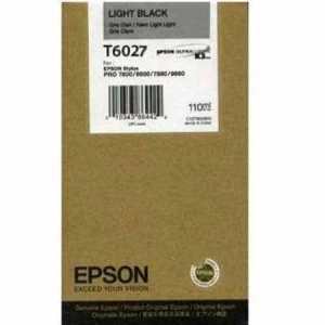 Image of Epson T6027 Light Black Ink Cartridge