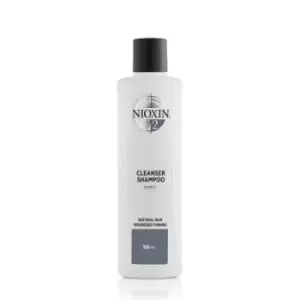Image of Nioxin SYS2 Cleanser Shampoo for Natural Hair with Progressed Thinning 300ml