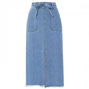 Image of JDY Louise Skirt - Med Blue