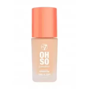 Image of W7 Cosmetics Oh So Sensitive Foundation Fresh Beige