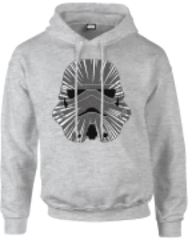 Image of Star Wars Hyperspeed Stormtrooper Pullover Hoodie - Grey - S