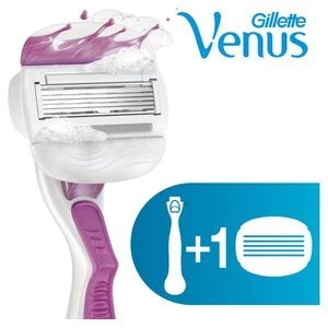 Image of Gillette Venus and Olay Sugarberry Razor and Shower Holder