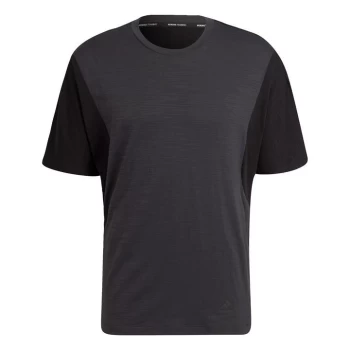 Image of adidas Well Being Training Tee Mens - Carbon