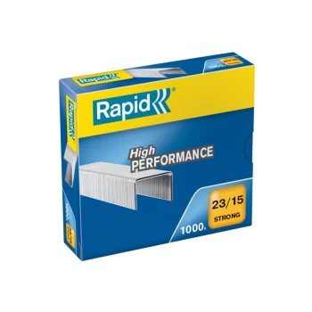 Image of Rapid Strong Staples 23/15 (1000) - Outer Carton of 5