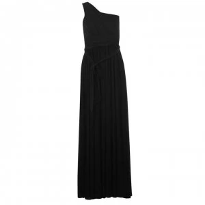 Image of Biba One Shoulder Maxi Dress - Black