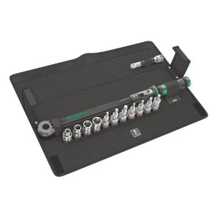 Image of Wera Click-Torque C 3 Set 1 Adjustable Torque Wrench Set, 13 Piece