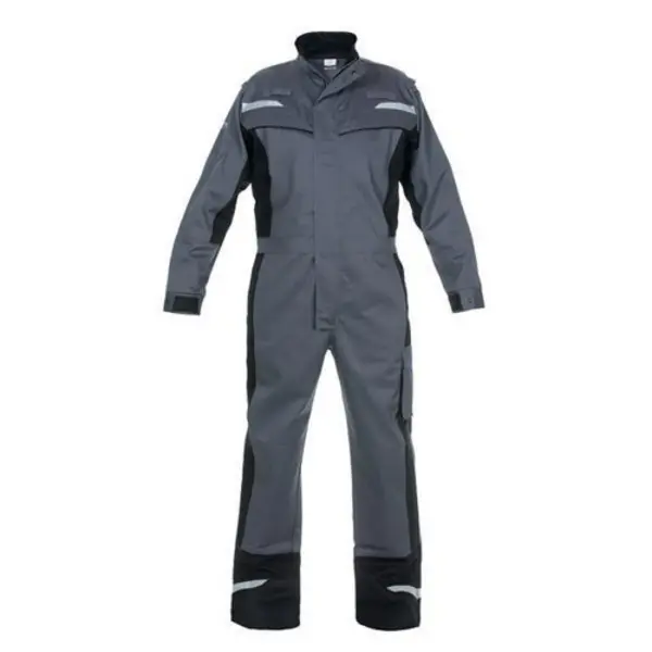 Image of Mayen Hydrowear Mayen Multi Venture Flame Retardant Anti-Static Coverall Grey/Black 44 HYD043484GYBL44