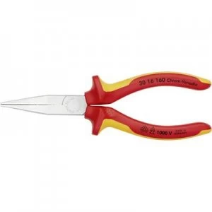 Image of Knipex 30 16 160 VDE Flat nose pliers Straight 160 mm