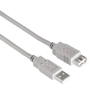 Image of Hama USB 2.0 Extension Cable grey 3m 10 pieces