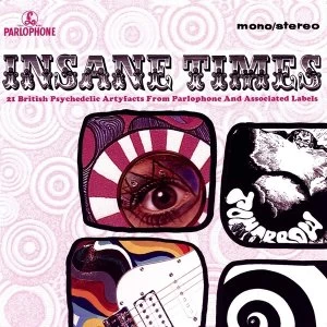 Image of Various Artists - Insane Times - 21 British Psychedelic Artyfacts - Blue Vinyl