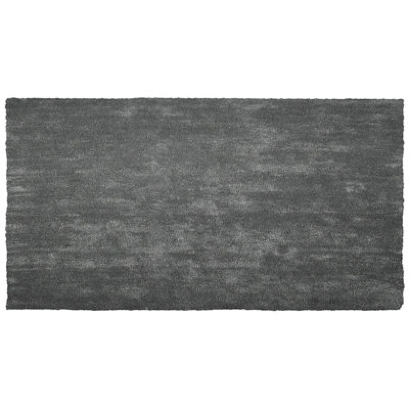 Image of Beliani Shaggygy Rug Demre Dark Grey 80 X 150 Cm