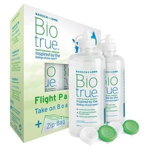 Image of Biotrue Multi- Purpose Contact Lenses Flight Pack 2 x 60ml