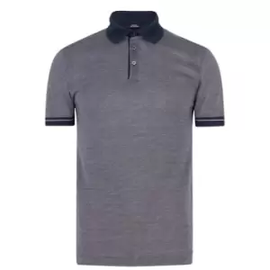 Image of Boss Boss T-Parent Short Sleeve Polo Shirt Mens - Blue