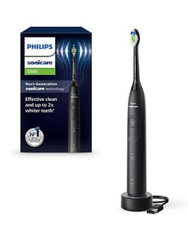 Image of Philips Sonicare Series 5500 Electric Toothbrush - Black