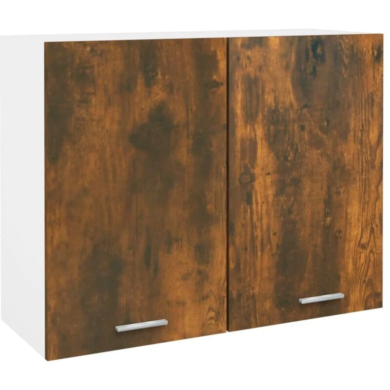 Image of VIDAXL Hanging Cabinet Smoked Oak 80x31x60cm Engineered Wood Vidaxl 8720286954812
