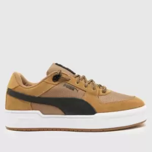Image of PUMA Ca Pro Trail Trainers In Black & Brown