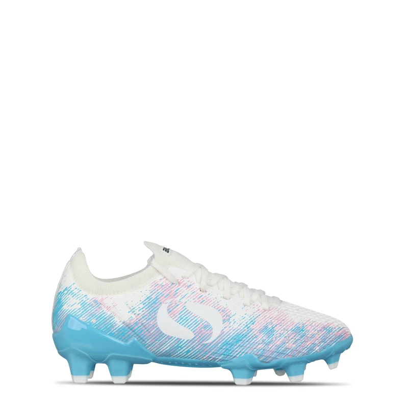 Image of Sondico Blaze Childrens FG Football Boots - White White C10