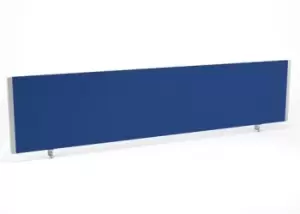 Image of Evolve Plus Bench Screen 1800 Blue Silver Frame