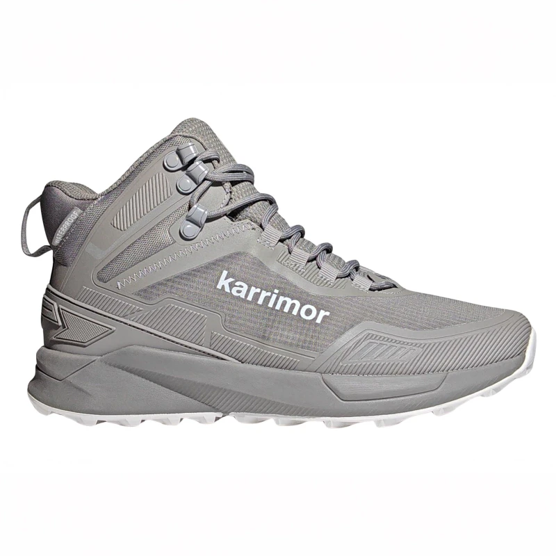 Image of Karrimor Mens Rallitor Waterproof Trekking Boots Grey/White male 7 (41)