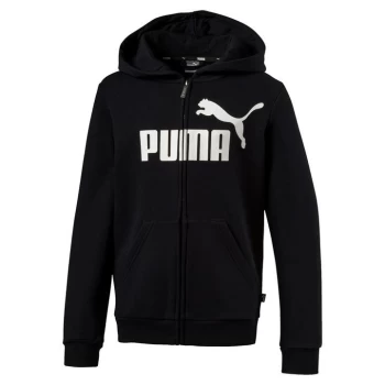 Image of Puma Full Zip Hoody Child Boys - Black