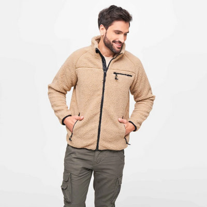 Image of Brandit Teddy Fleece Jacket Between-seasons Jacket camel M Men