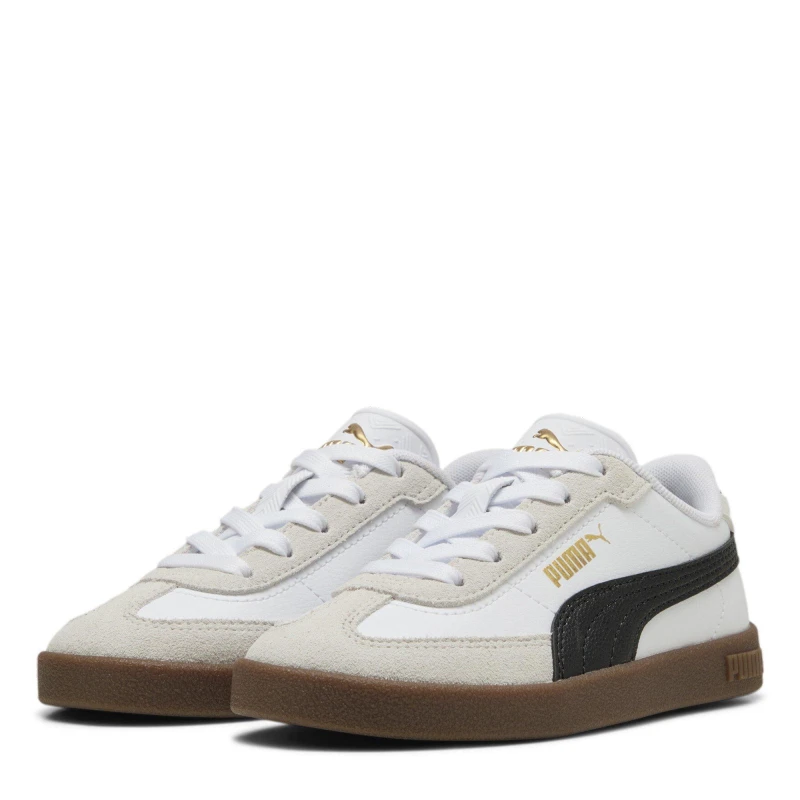 Image of Puma Club II Era Trainers Childrens - White White C10