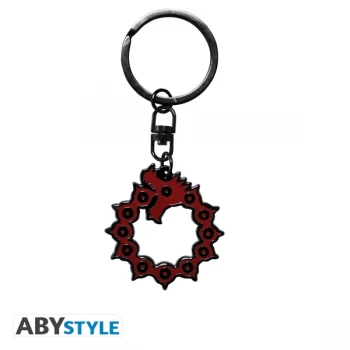 Image of The Seven Deadly Sins - Emblem Metal Keyring