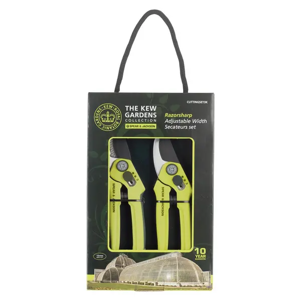 Image of Kew Gardens Adjustable Secateurs Set CUTTINGSET3K
